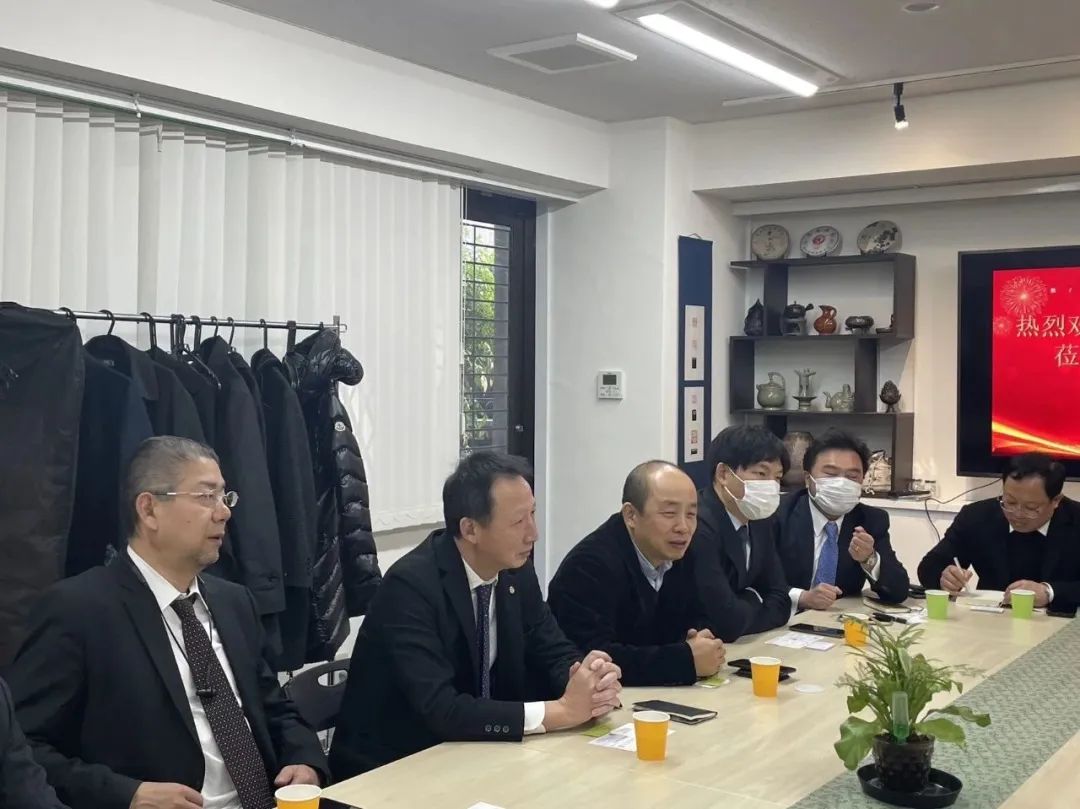 义乌经贸代表团走访日本浙江总商会