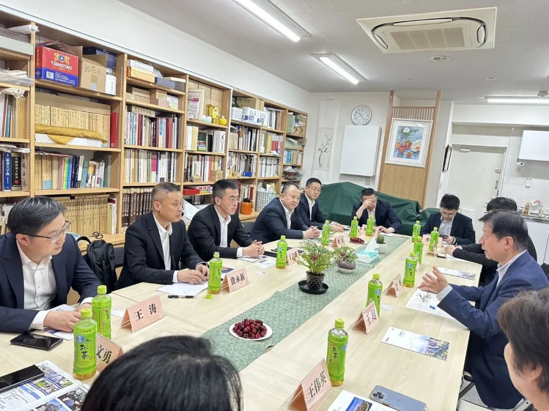 浙江省桐乡市代表团访问日本浙江总商会