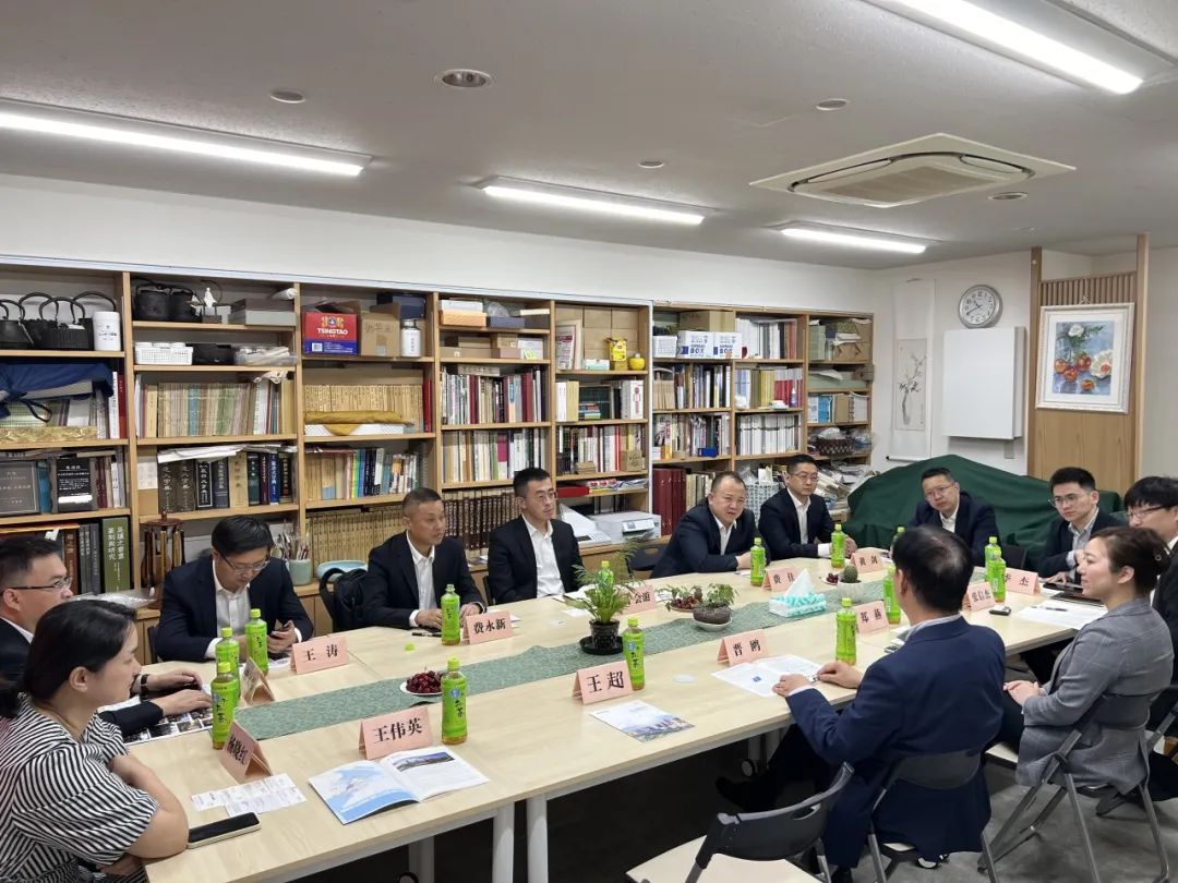 浙江省桐乡市代表团访问日本浙江总商会